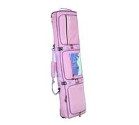 DTYBJN Borsa porta scarponi sci Zaino da sci a spalla, impermeabile, per racchette da neve, singolo, doppio, universale, con ruote Zaino per scarponi da sci(Purple (150-165))