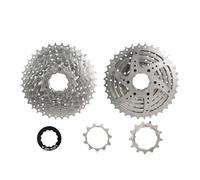 DTYBJN Cassette e pignoni Adatto per Cassetta Bici BUCKLOS 8/9 velocità Ruota Libera per Bicicletta 11-25T/28T/32T/34T/36T/40T Strada Montagna per mozzo HG Ruota Libera(9S 11-36T)