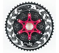 DTYBJN Cassette e pignoni Adatto per Cassetta Leggera ZRACE Alpha 10s 11s 12s MTB Ruota Libera, Ruota Libera HG/MS/XD, 46T / 50T / 52T Ruota Libera(HG Black 10s 11-50T)
