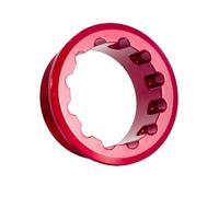DTYBJN Cassette e pignoni Adatto per M6100 M7100 8100 Coperchio della Cassetta Anello di Bloccaggio Bullone di Fissaggio Parti di Bicicletta MS 12 Coperchio Blocco Ruota Libera Ruota Libera(Red)