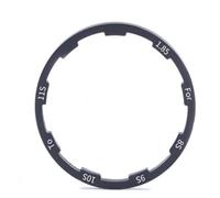 DTYBJN Cassette e pignoni Rondella per Mozzo Scanalato per Bicicletta,Distanziali per Movimento Centrale MTB,Rondella per Ruota Libera 1/1,5/2/1,85 Mm 10 velocità E 11 velocità Ruota Libera(2.35mm)