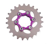 DTYBJN Cassette e pignoni Ruote libere per Mountain Bike A2UF, volano monomarcia ad Alta Resistenza, Cassette per Bici in Acciaio, pignoni Ruota Libera(23T)