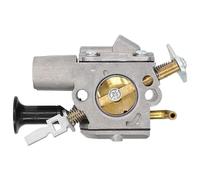 DTYBJN Motoseghe Carburatore C1Q-S252 Adatto per Motosega STL MS261 MS271 MS291 Ricambi Zama Tipo Carb 11411200617 11431200616 Filtro Benzina(Silver)