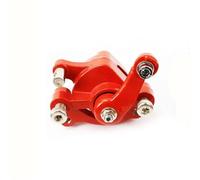 DTYBJN Pinza Freno a Disco Freno a Disco Anteriore e Posteriore, Pinza Nera e Rossa, Adatto per Mini Moto da Cross a 2 Tempi da 49 CC, Scooter, Sinistra e Destra.(Red Right)