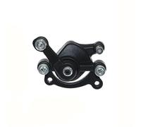 DTYBJN Pinza Freno a Disco Freno a Disco Anteriore e Posteriore, Pinza Nera e Rossa, Adatto per Mini Moto da Cross a 2 Tempi da 49 CC, Scooter, Sinistra e Destra.(Black Left)