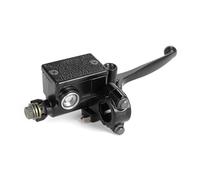 DTYBJN Pompa Freno Anteriore per Moto, Cilindro Principale Idraulico, Leva Freno Destra per Moto da Cross, Pit Bike, ATV, Quad, ciclomotore, Scooter(Black)