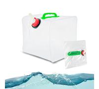 DTYGUIXE Contenitore Pieghevole per Acqua Portatile da 10L Tanica Acqua con Rubinetto Trasportabile Riutilizzabile Serbatoio dell'Acqua Pieghevole Borsa per Acqua per Campeggio Picnic e Barbecue