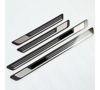 DTZHANGZE 4 Pezzi Acciaio Inox Battitacco Auto per Renault 5 E-Tech (R5) 2024-2025, Protezione Portiere Striscia Protezione AntiGraffio per Pedale Accessori Auto