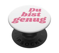 Du bist genug - Positive Affirmations PopSockets PopGrip Adesivo