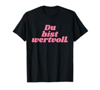 Du Bist wertvoll - Positive Affirmations Maglietta