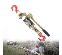 Du Come Along, estrattore a cricchetto da 4 tonnellate con 2 verricelli per sollevamento e trazione in magazzini a gas e siti di costruzione