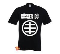 Du Husker Punk, New Wave, Rock, Indie T Shirt Tutte le Taglie