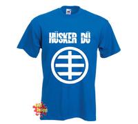 Du Husker Punk, New Wave, Rock, Indie T Shirt Tutte le Taglie