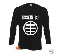 Du Husker Punk Rock Indie Manica Lunga T Shirt S-XXL