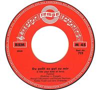 Du paßt so gut zu mir/Venus (7" Vinyl Single)(1959)(Tempo 719)