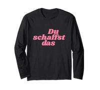 Du schaffst Das - Positive Affirmations Maglia a Manica