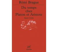 Du temps chez Platon et Aristote: Quatre études