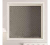 Du Window Ilat ains - Tende termiche per l'inverno, insonorizzate e proteggono dal freddo, kit con pellicola termica ispessita, con nastro magico (grigio, 120 x 180 cm)