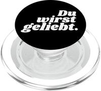 Du wirst geliebt - Positive Affirmations PopSockets PopGrip per MagSafe