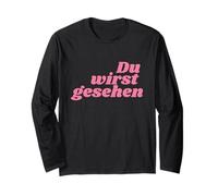 Du wirst gesehen - Positive Affirmations Maglia a Manica