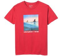 Dua Lipa Maglietta con Copertina per Album Unisex, Colore: Rosso, M