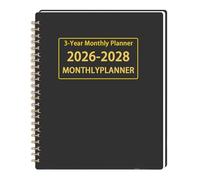 Duaal Schedules Academic Planner - Monthly Calendar Organizer, Management Planning Journal For Business | Easy To Arrange And Track Daily Life | For School, Home, Office, Work Desk, Students