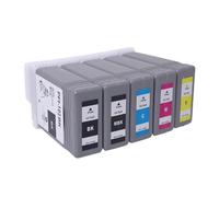 DUAEANXI Cartuccia di inchiostro pigmentato PFI-120 PFI120 da 130 ml compatibile con Can-n TM-200 TM200 TM-205 TM205 TM-300 TM300 TM-305 TM305(1SET(5PC))