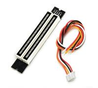 Dual 12 Indicatore di livello stereo LED VU Meter Lampada Kit, regolabile e tempo di permanenza, DC 7-12V isolamento del segnale audio per progetti fai da te, 7 verde 2 arancione