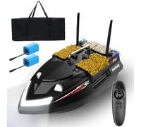 Dual Antenna 4 Hoppers 500 m 3 kg barca esca per pesca alla carpa nido, barca radiocomandata con borsa