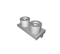 Dual Banana Jack Mount for HP Agilent Keysight E3642A Test Equipment