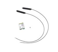 Dual Band 2.4Gbps Intel Wi-Fi 6 AX200NGW 802.11Ax / Ac MU-MIMO 2X2 Wifi AX200 NGFF M.2 Bluetooth 5.0 Network Wlan Card + Antenna