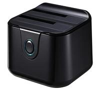 Dual Bay SSD/HDD Docking Station Hard Disk Docking Sata III a USB3.0 Funzione di Docking per 2.5/3.5 HDD Laptop