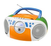 Dual - Boombox portatile P 70 Multicolore Stereo, AUX-In, CD, CD-R, CD-RW