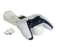 Dual Caricatore USB Stazione Caricabatteria per Sony PS5 Dualsense 5 Controller