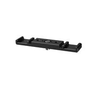 Dual Cold Shoe Mount Bracket 1/4 Arca for DSLR Camera LED Light Microphone Live Streaming Expansion Bar B