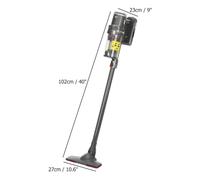 DREAME U10 scopa elettrica senza filo, Senza sacco, 310 W