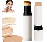 Dual-Ended Cover Cream Stick - Full Coverage Hydrating Concealer & Foundation Stick for Smooth, Flawless Skin - Lightweight, Long-Lasting , Ideal for All Skin Types (C10)