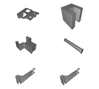 Dual Extruder Upgrade Kit for Rostock Max V2 - Complete Mount and Spool System