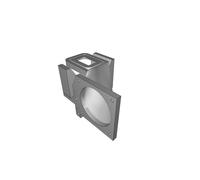Dual Fan Mounting Bracket for Buda Hot End with 40mm and 60mm Fan Support