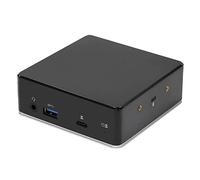eSTUFF - GLB232002 replicatore di porte e docking station per laptop Cablato USB 3.2 Gen 1 (3.1 Gen 1) Type-C Nero - SPEDIZIONE GRATUITA