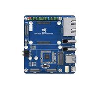 Dual Gigabit Ethernet 5G/4G Cellular Support Base Board Designed For Raspberry Pi Compute Module 4(CM4)