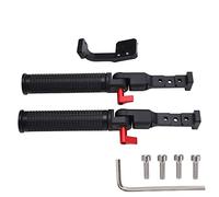 Dual Handle Grip for RS2 Gimbal | 2 - in - 1 Handheld & Pot Lifting Mode | 1/4 Inch Screw Hole & Cold Shoe Mount | Aluminum Alloy Stabilizer Handlebar for RSC2 / RS2 Gimbal