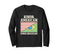 Dual Heritage Un po 'Americano Un po 'Brasiliano Maglia a Manica