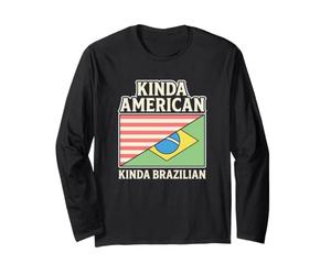 Dual Heritage Un po 'Americano Un po 'Brasiliano Maglia a Manica