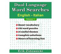 Dual Language Word Searches - English - Italian