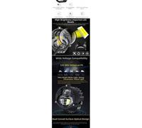Dual Light Mode U30 LED Faro Luce Abbagliante Per Moto E Fuoristrada