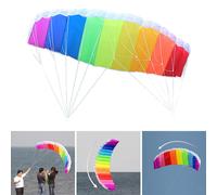 Dual-Line Stunt Kite Beach Parafoil Avvolgitore di Sport Al di Fuori Dei