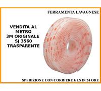 Dual lock SJ 3560 3M™ adesivo da 25mm in vendita al metro trasparente