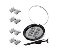 Dual Magnetic Eyelashes, 0.2mm Ultra Thin Magnet, Light Weight & Easy To Wear, Best 3d Reusable Eyelashes