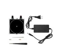 Dual Mode Music Coil Music Box Artificial Touchable AUX Input Science Experiments Kit A US Plug